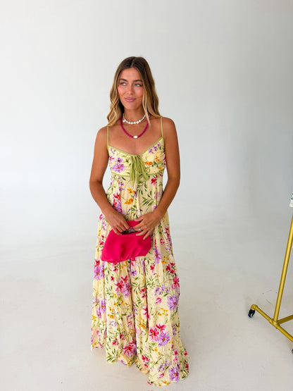 LAILA | FLORAL MAXI DRESS - Butter