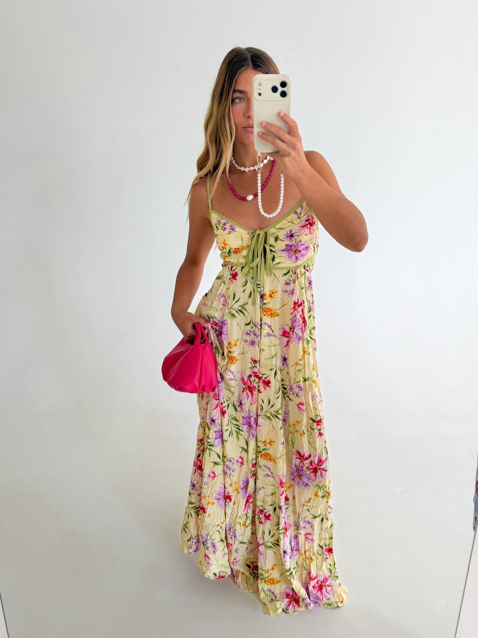 LAILA | FLORAL MAXI DRESS - Butter