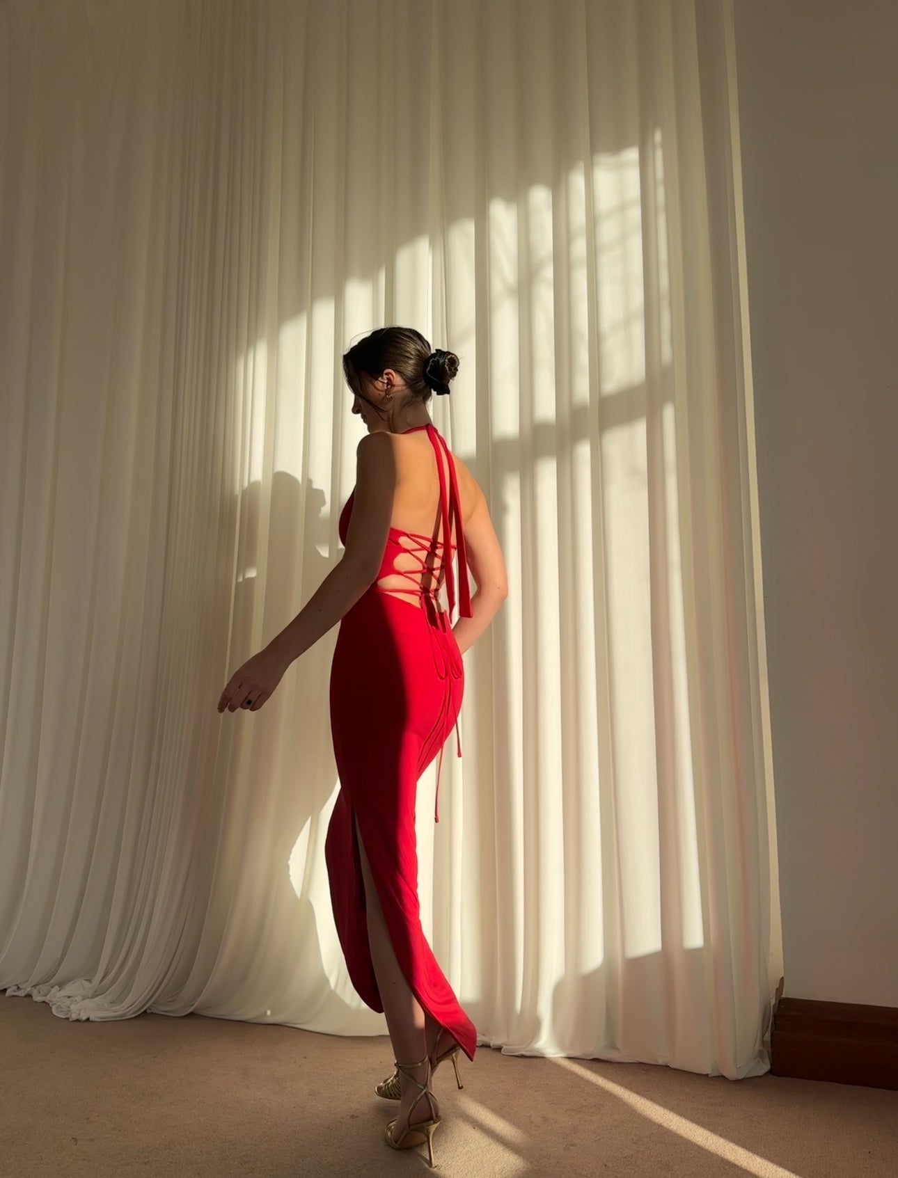 SAVANNAH | HALTER DRESS