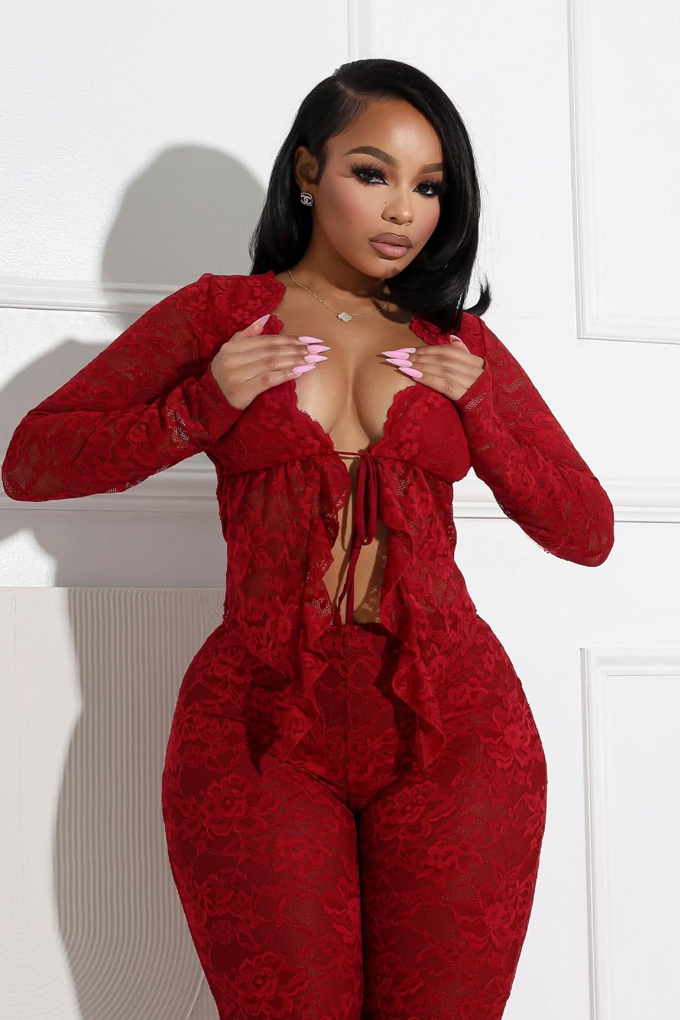 CECILIA | RUFFLE LOUNGE SET