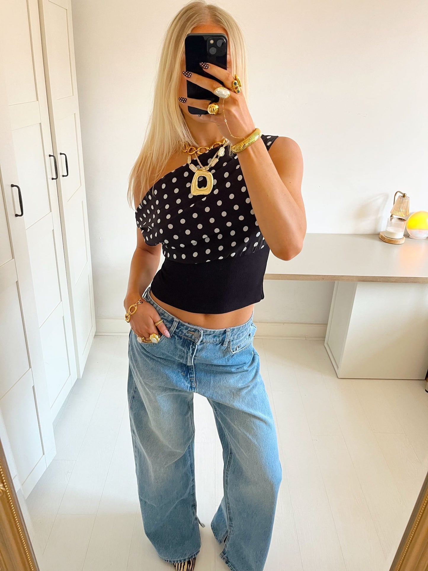 KIMMIE | POLKA DOT TOP