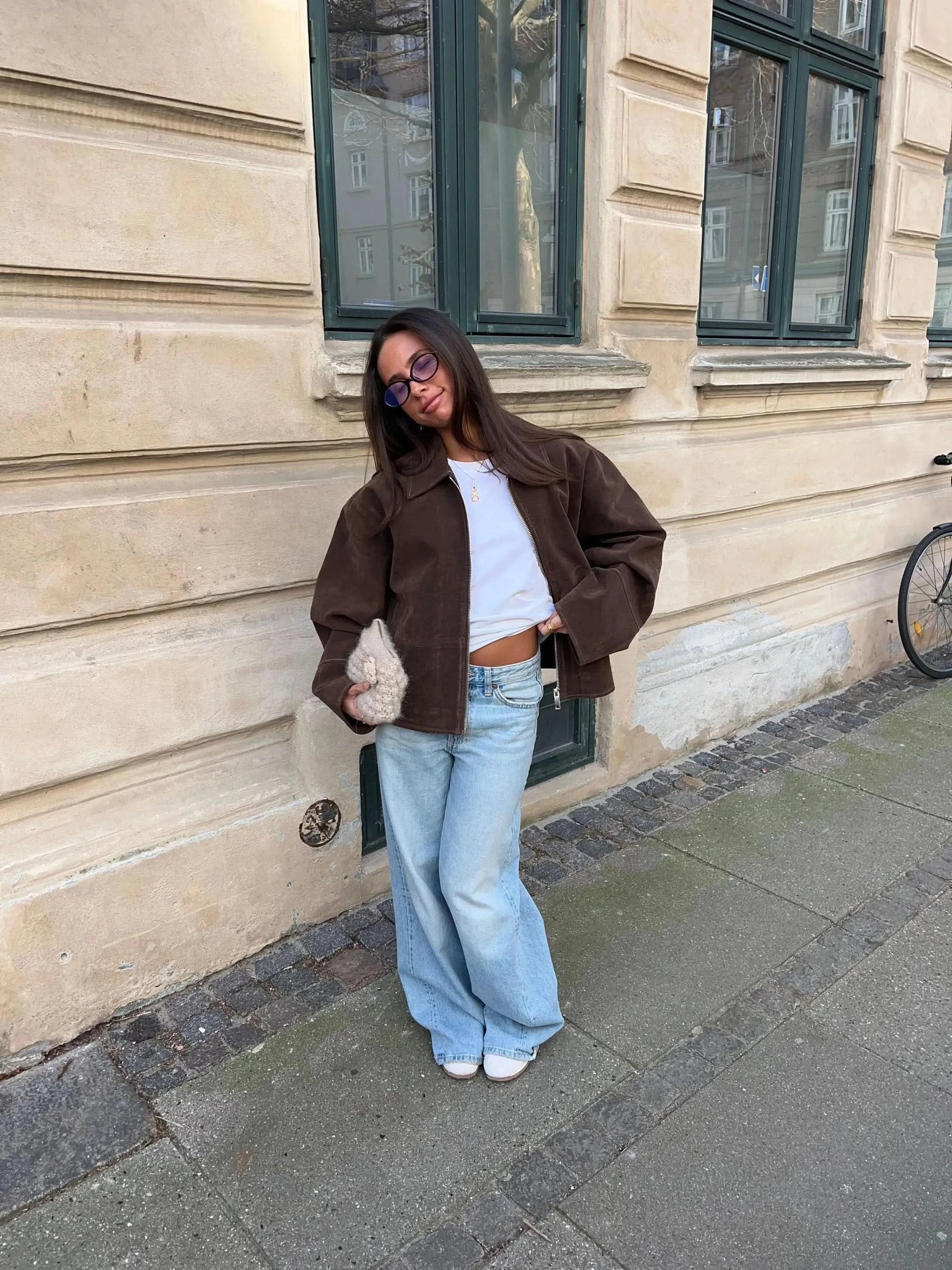 Lena Suede Jacket