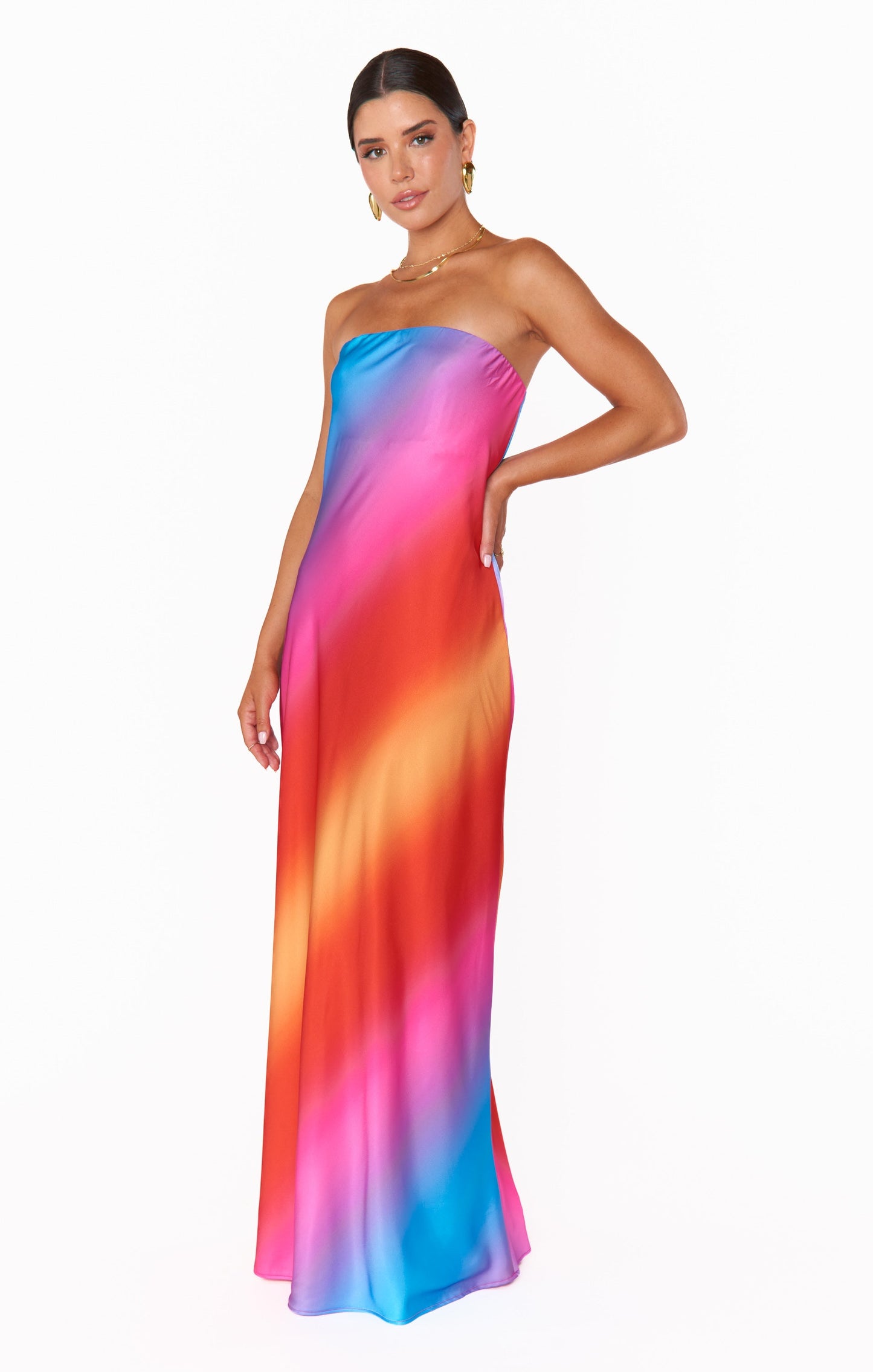 REESE | STRAPLESS MAXI DRESS