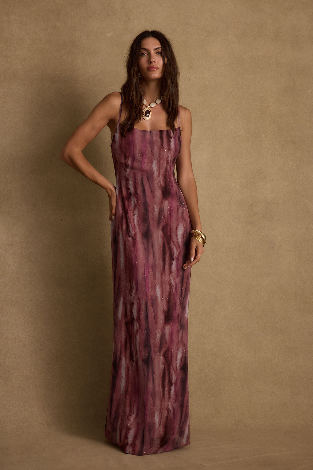 KENDALL | CHIFFON MAXI DRESS