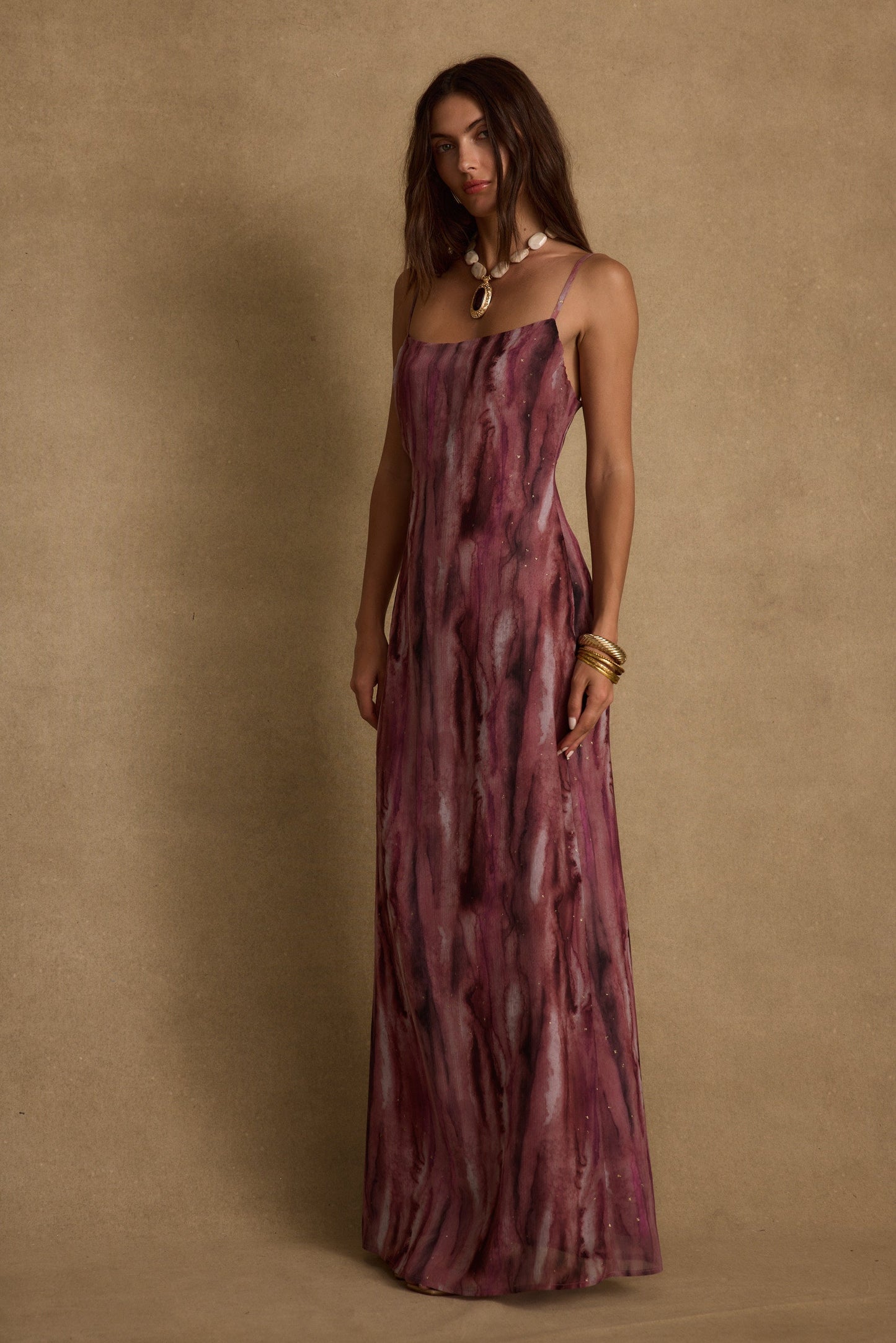 KENDALL | CHIFFON MAXI DRESS