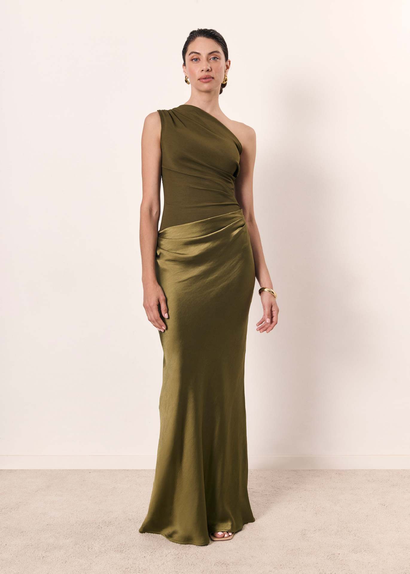 JUNO | GARDEN PARTY MAXI DRESS - Matcha
