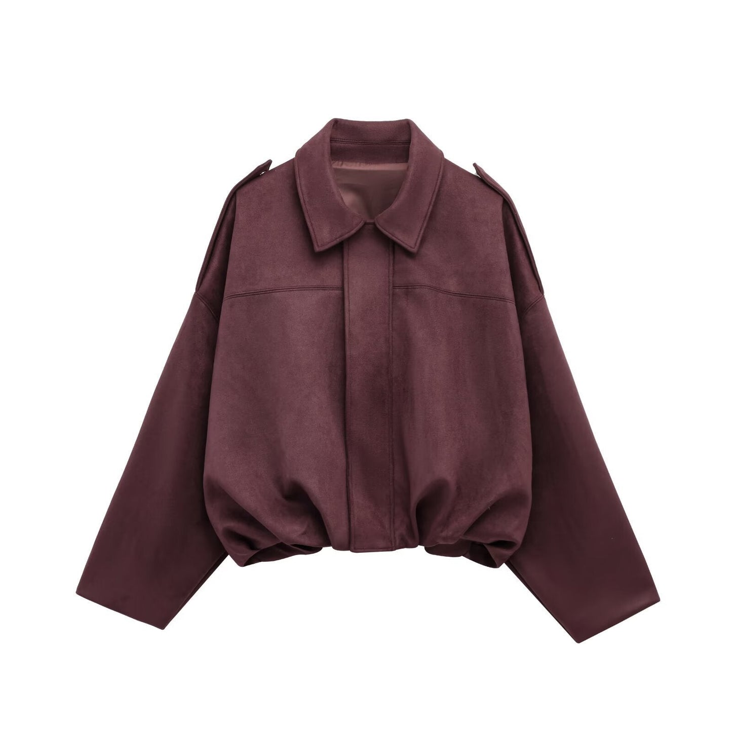MARA | ELEGANT SUEDE LOOSE JACKET
