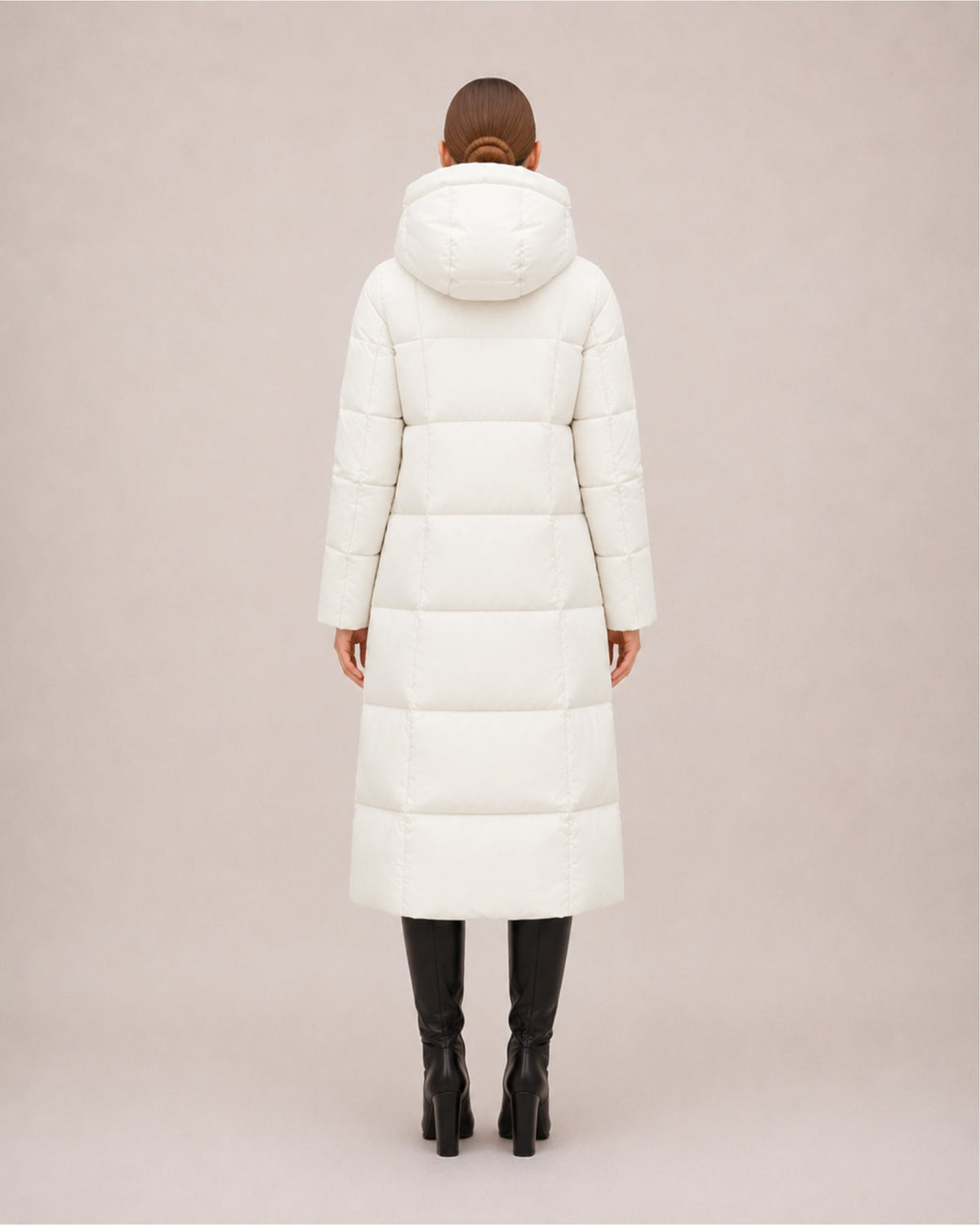 Rosalie Long Hooded Puffer Coat