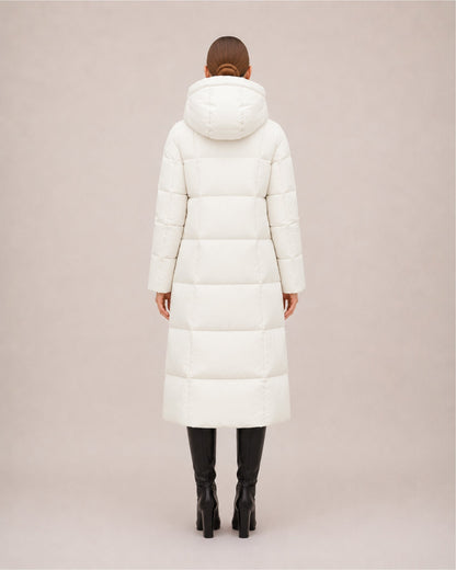Rosalie Long Hooded Puffer Coat
