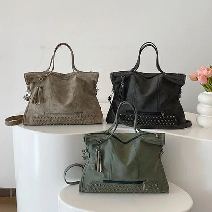 luxury leather handbag - Jadea