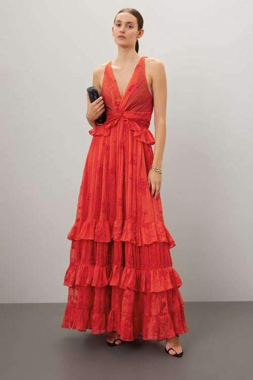 DARCY | MODEST PROM MAXI DRESS - Multicolor
