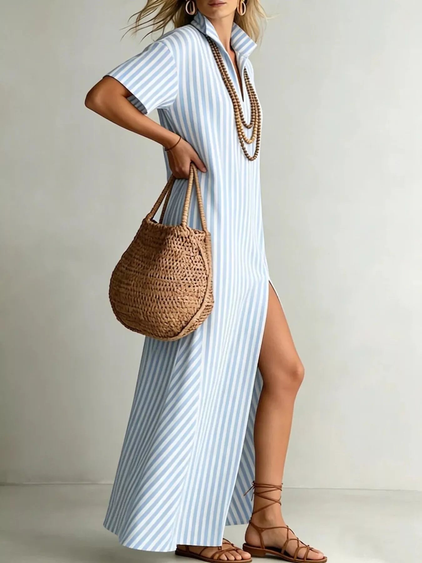 MINERVA | SUMMER MAXI DRESS - Red
