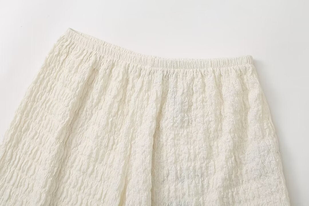AMELIA | TEXTURED TOP + FREE TROUSERS