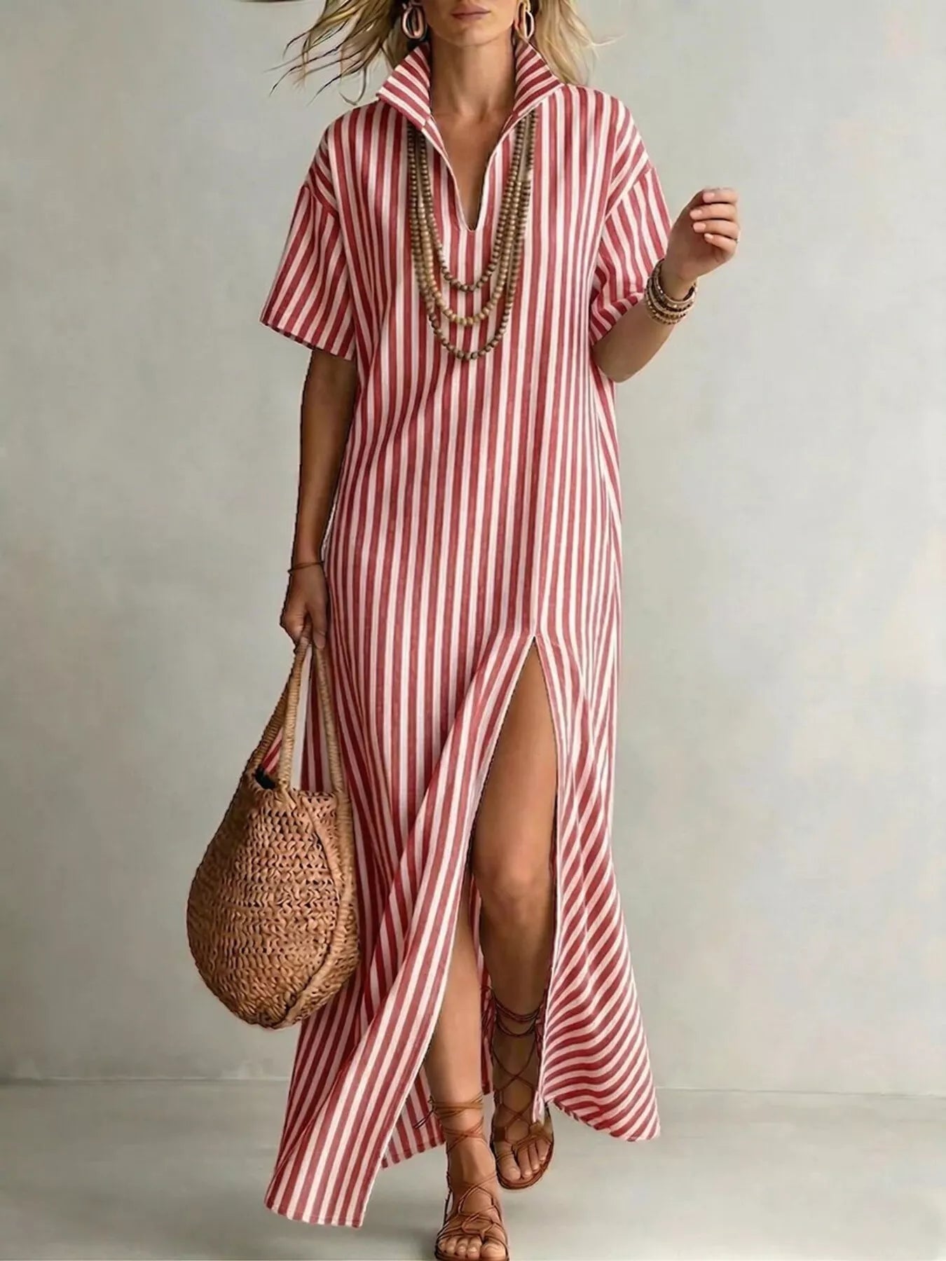 MINERVA | SUMMER MAXI DRESS - Green