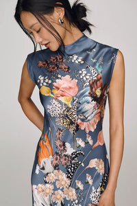 Navy Floral