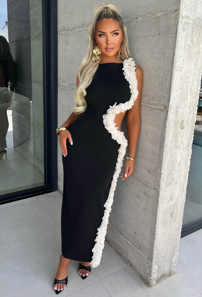 DINA | CUT OUT MAXI DRESS