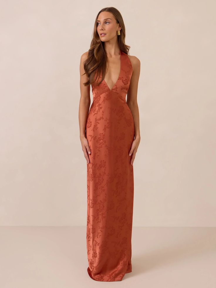 DAVINA | SEXY MAXI DRESS - Multicolor