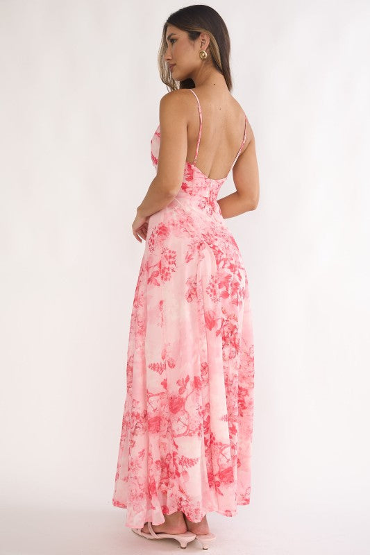 MAISIE | MAXI DRESS - Blush, back
