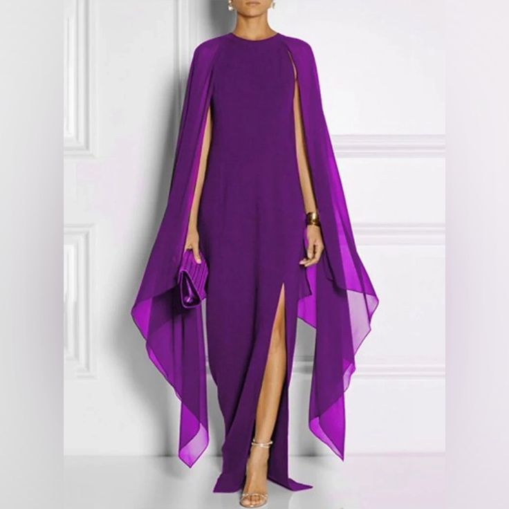 SIERRA | EVENING GOWN - Purple