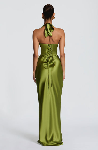DANA | MAXI DRESS - Olive