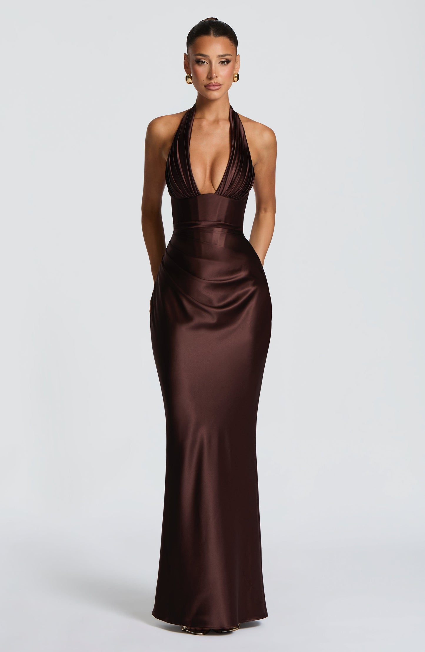 DANA | MAXI DRESS - Brown