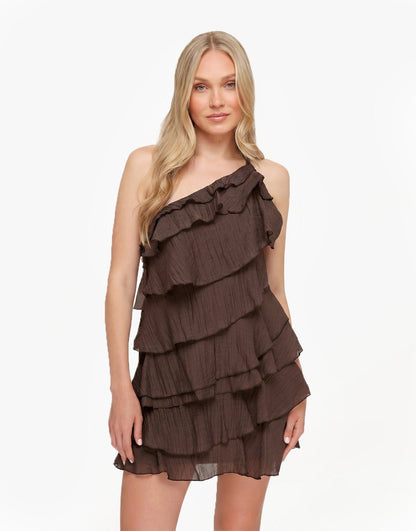 BEATRIZ | TIERED MINI DRESS