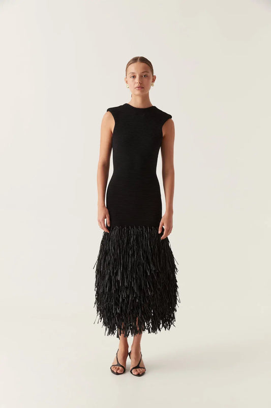 BELLA | KNIT MIDI DRESS