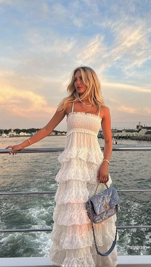 AYLA | LACE PROM MAXI DRESS - White