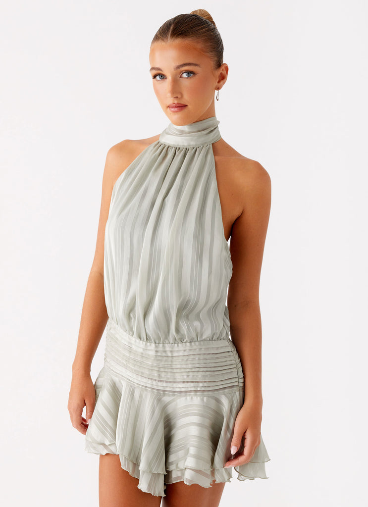 SOFIA | CHIFFON MINI DRESS