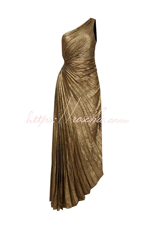 MELINA | CASUAL MAXI DRESS - Gold