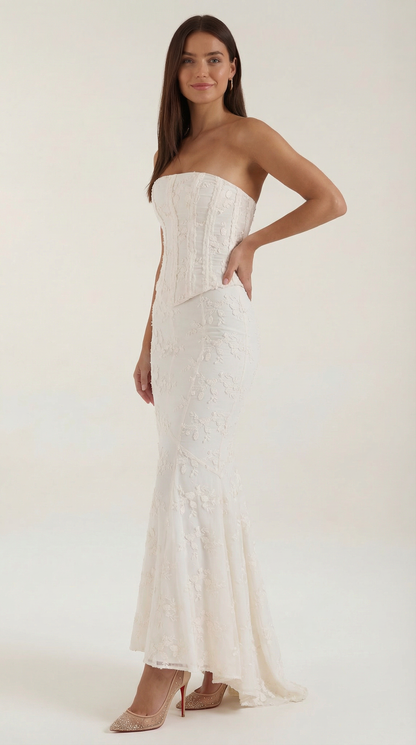 FRANCES | STRAPLESS MAXI DRESS