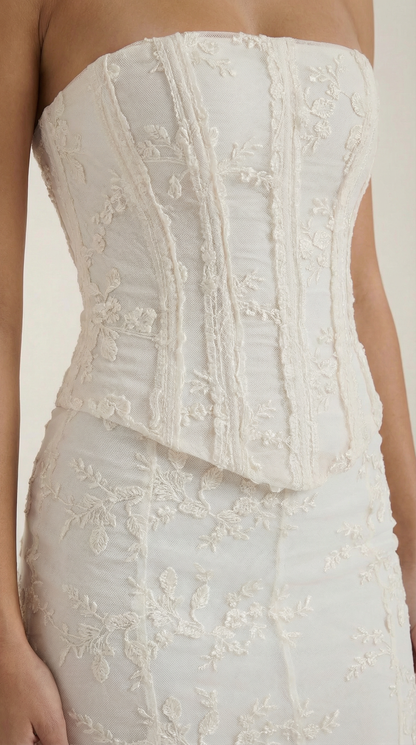 FRANCES | STRAPLESS MAXI DRESS