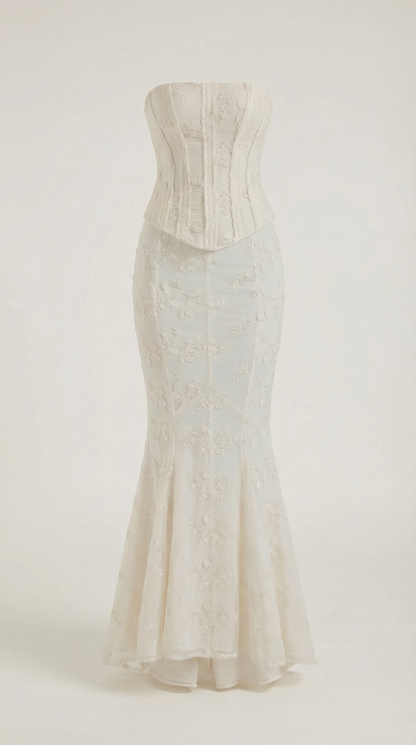 FRANCES | STRAPLESS MAXI DRESS
