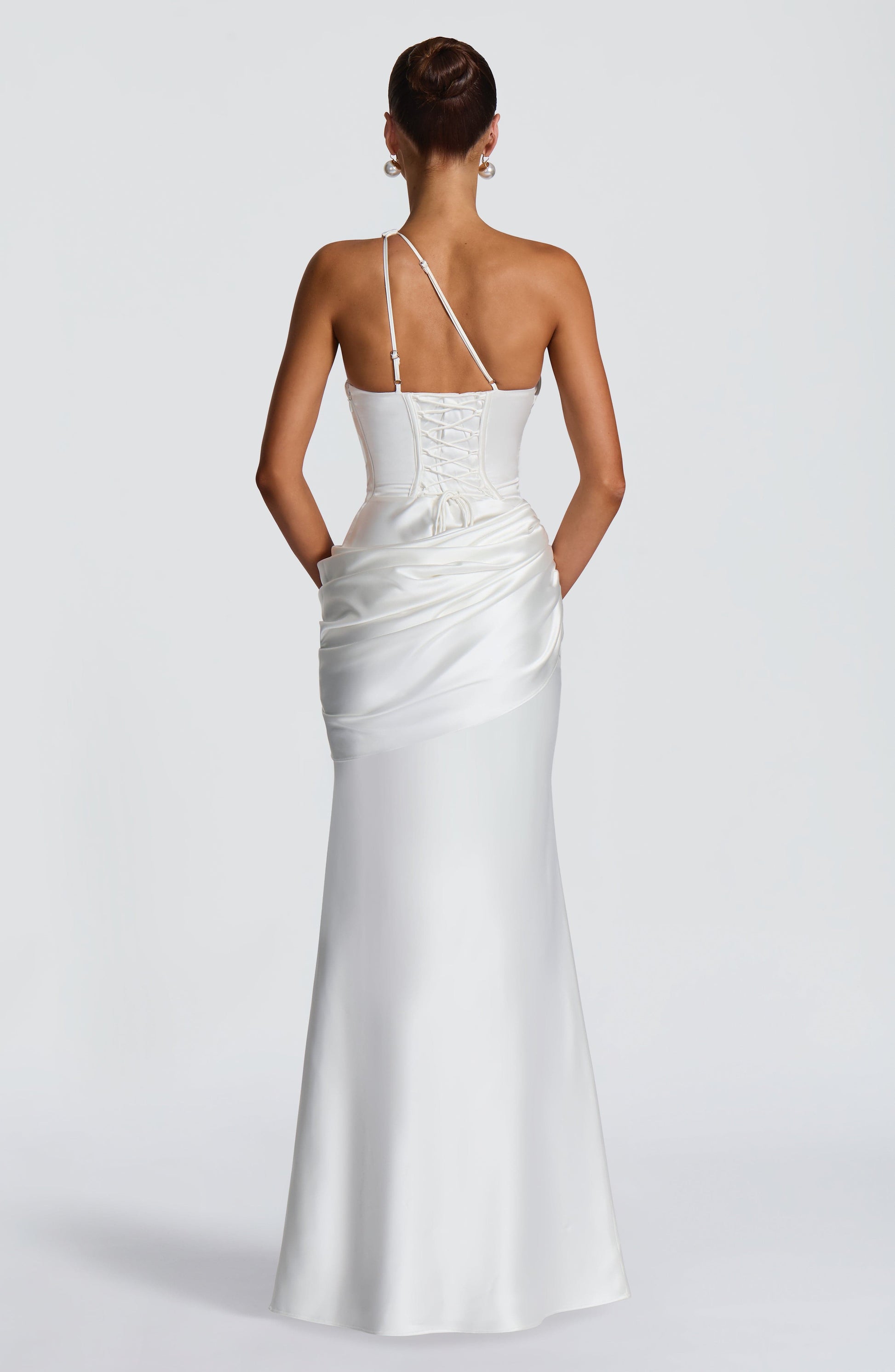 HELENA | CUTOUT PLUNGE MAXI DRESS