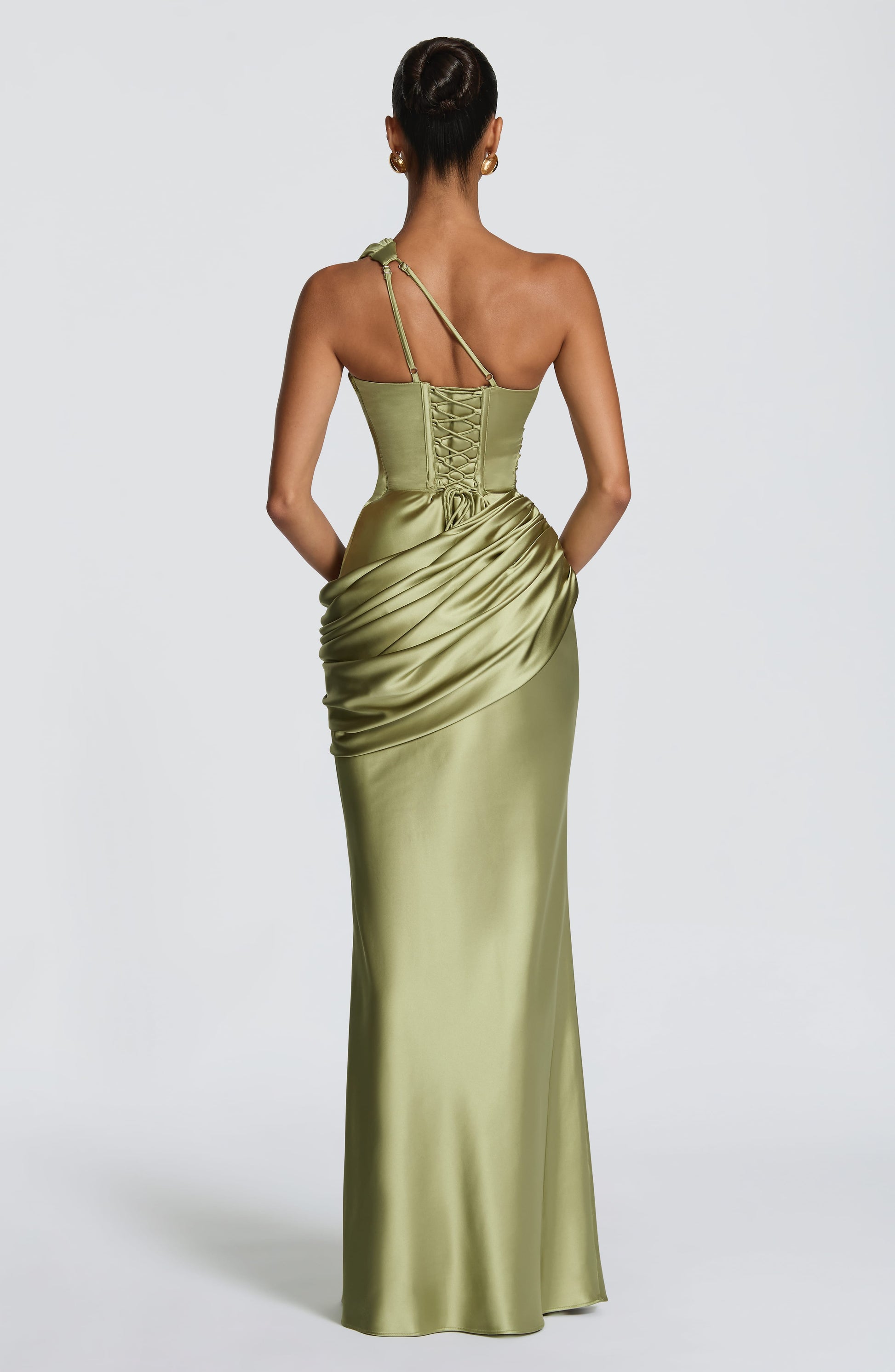 HELENA | CUTOUT PLUNGE MAXI DRESS
