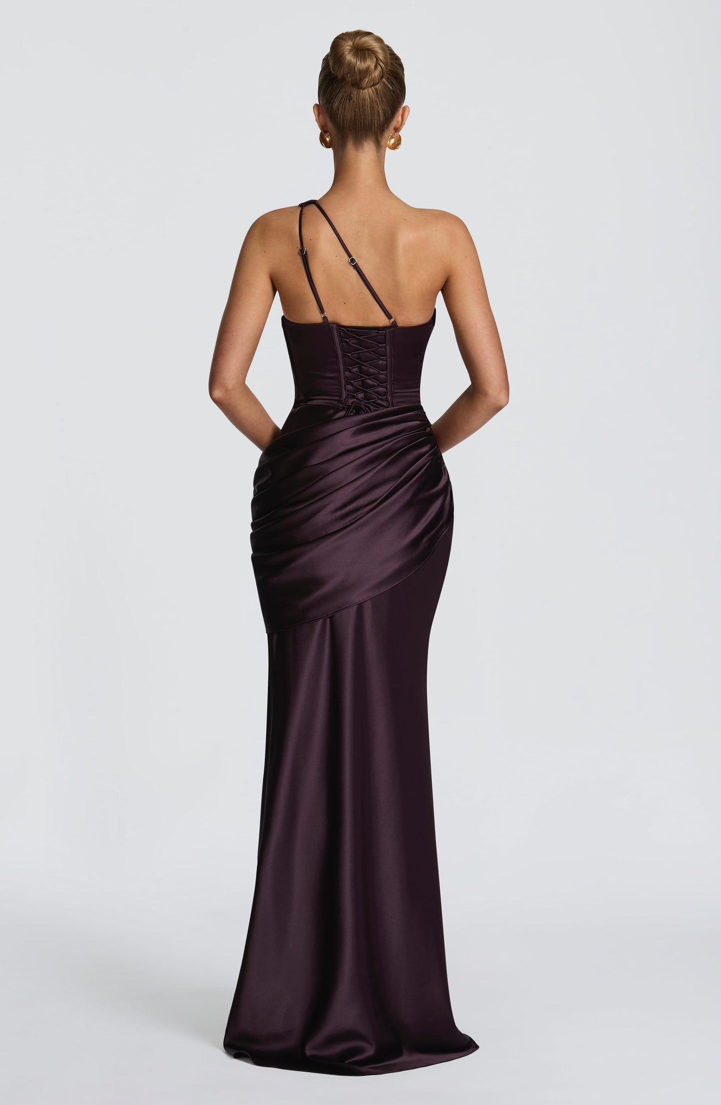 HELENA | CUTOUT PLUNGE MAXI DRESS