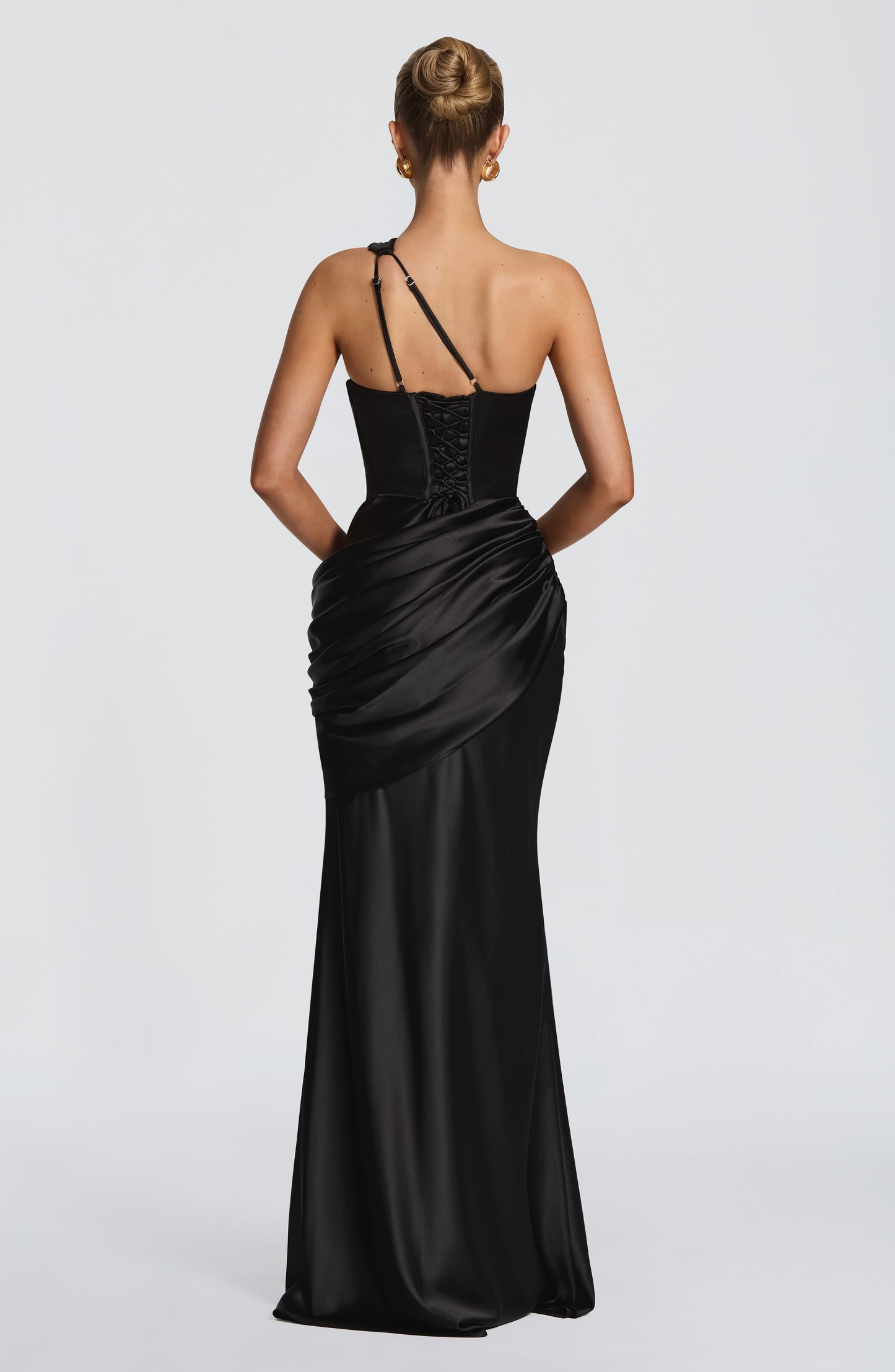 HELENA | CUTOUT PLUNGE MAXI DRESS