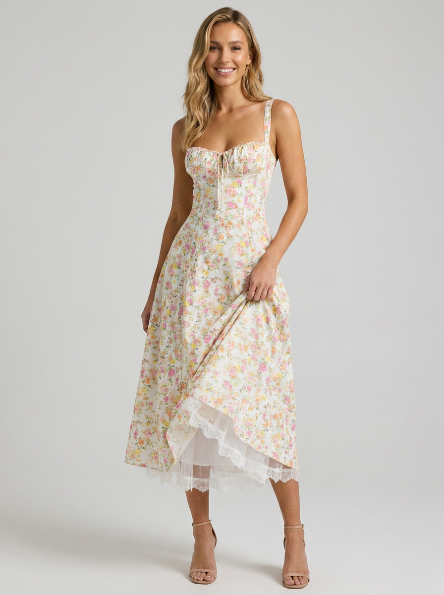 KIARA | FLORAL BACKLESS MAXI DRESS