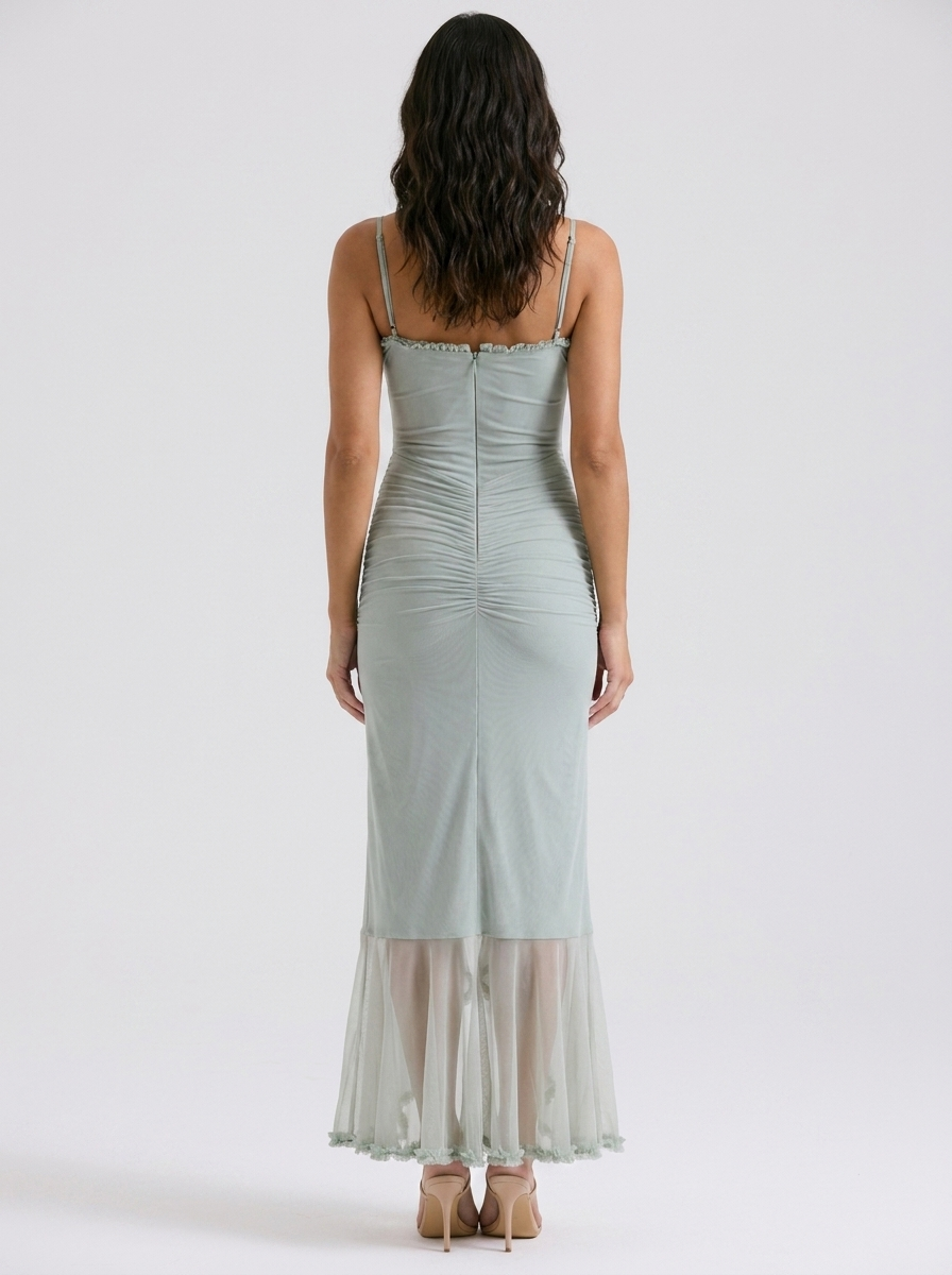 FREYA | CUTOUT SWEETHEART MAXI DRESS