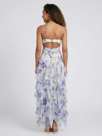 ZELDA | FLORAL TIERED MAXI DRESS