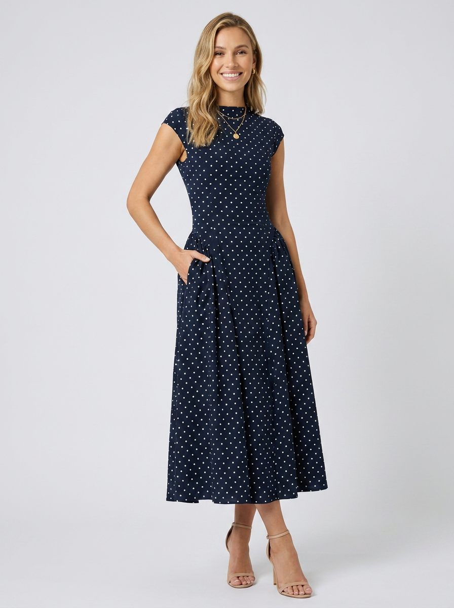 XENIA | ELEGANT MIDI DRESS