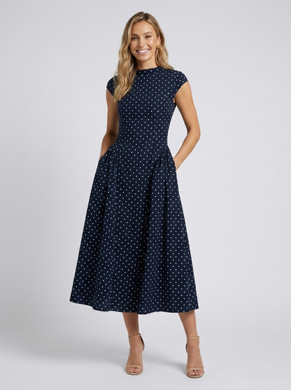 XENIA | ELEGANT MIDI DRESS