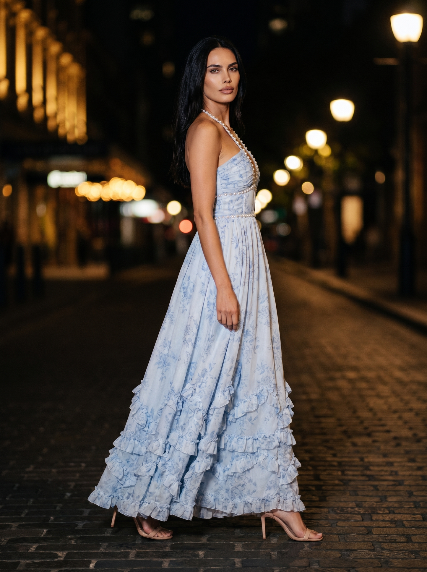 SIENA | EVENING MAXI DRESS - side