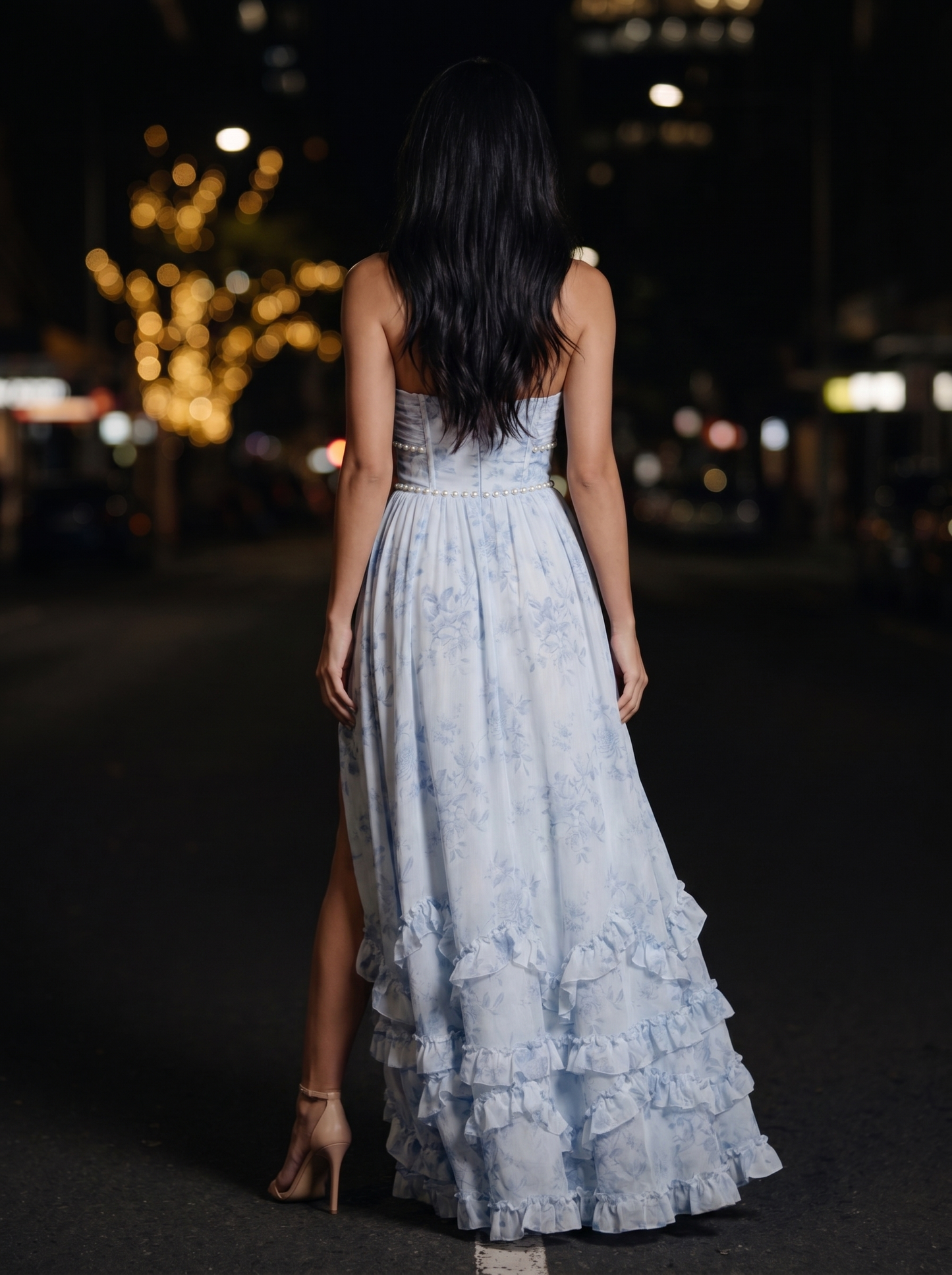 SIENA | EVENING MAXI DRESS - back