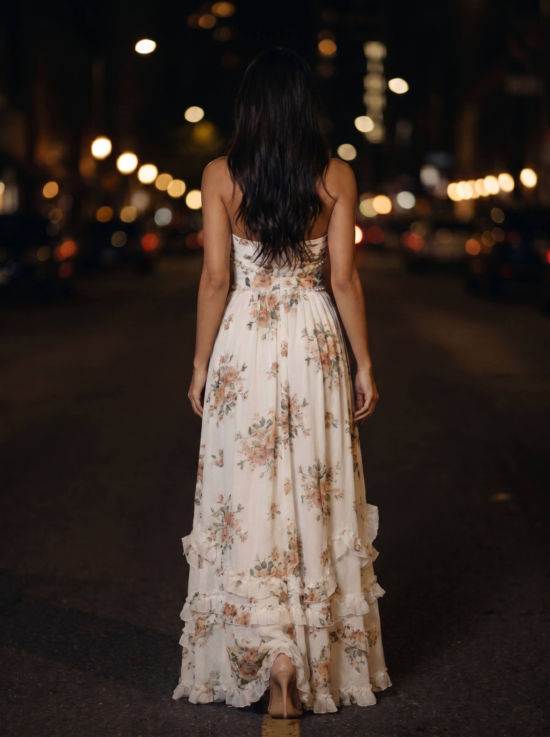 SIENA | EVENING MAXI DRESS - back