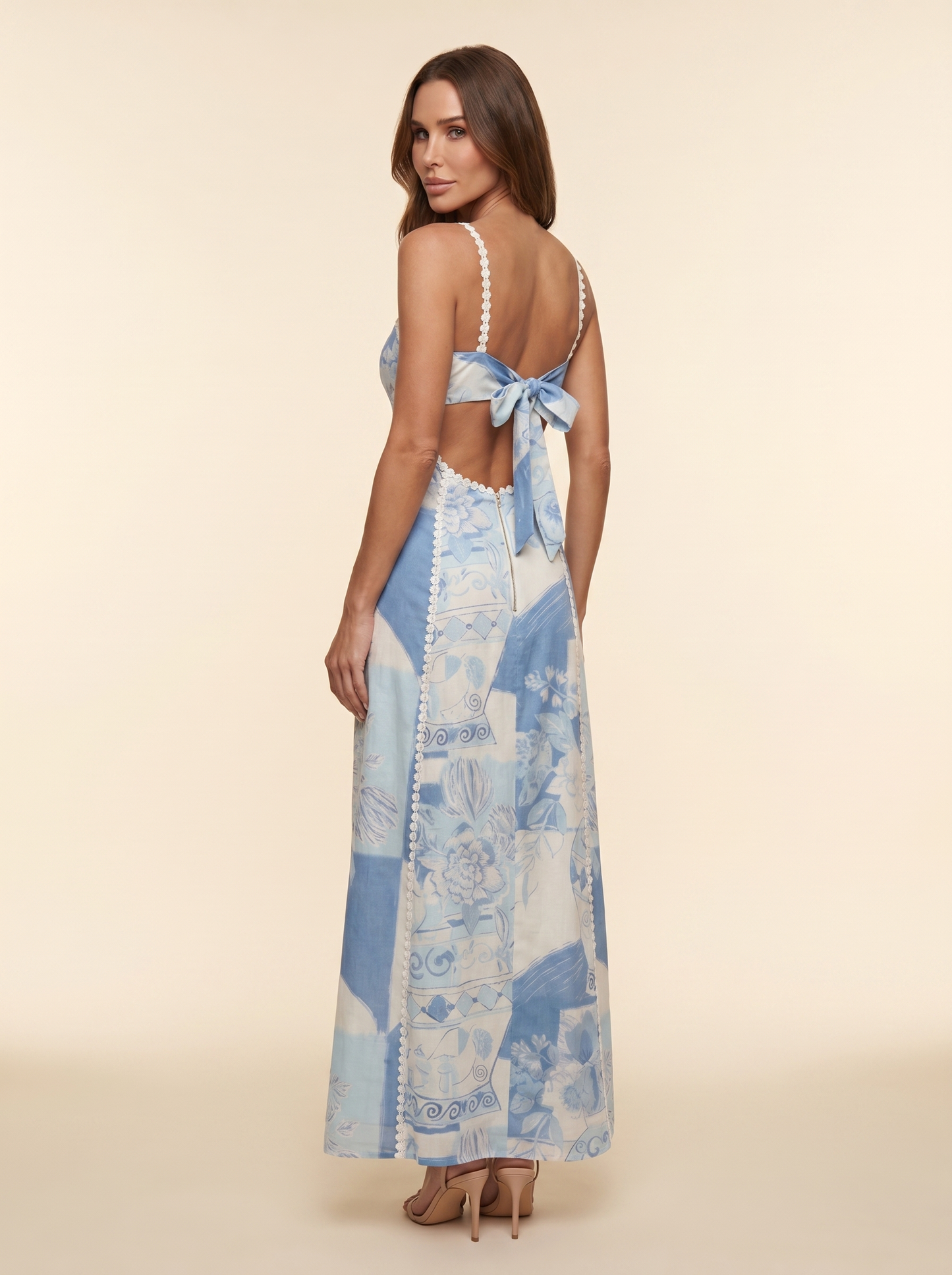 ROMINA | FLORAL CORSET MAXI DRESS