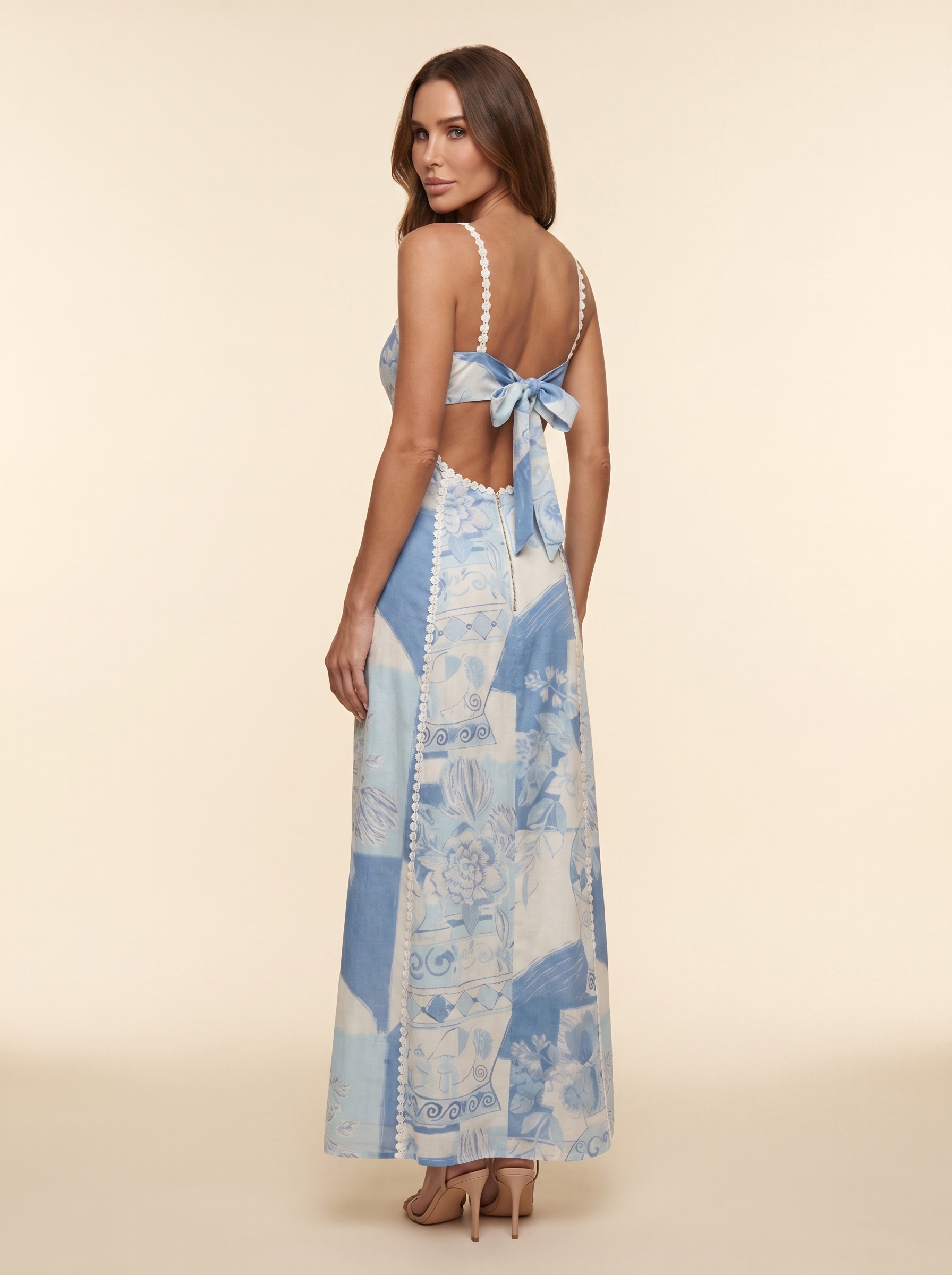 ROMINA | FLORAL CORSET MAXI DRESS