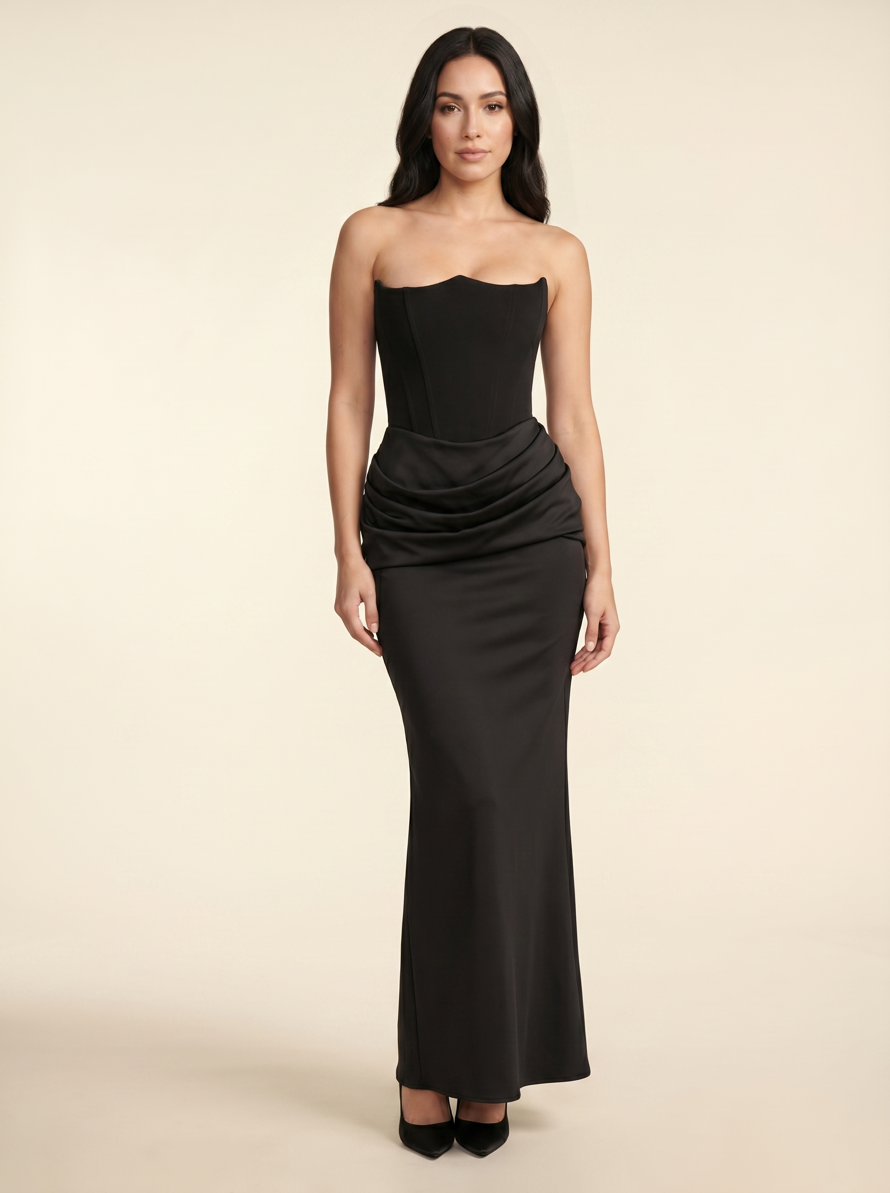 ADRIANA | CORSET MAXI DRESS