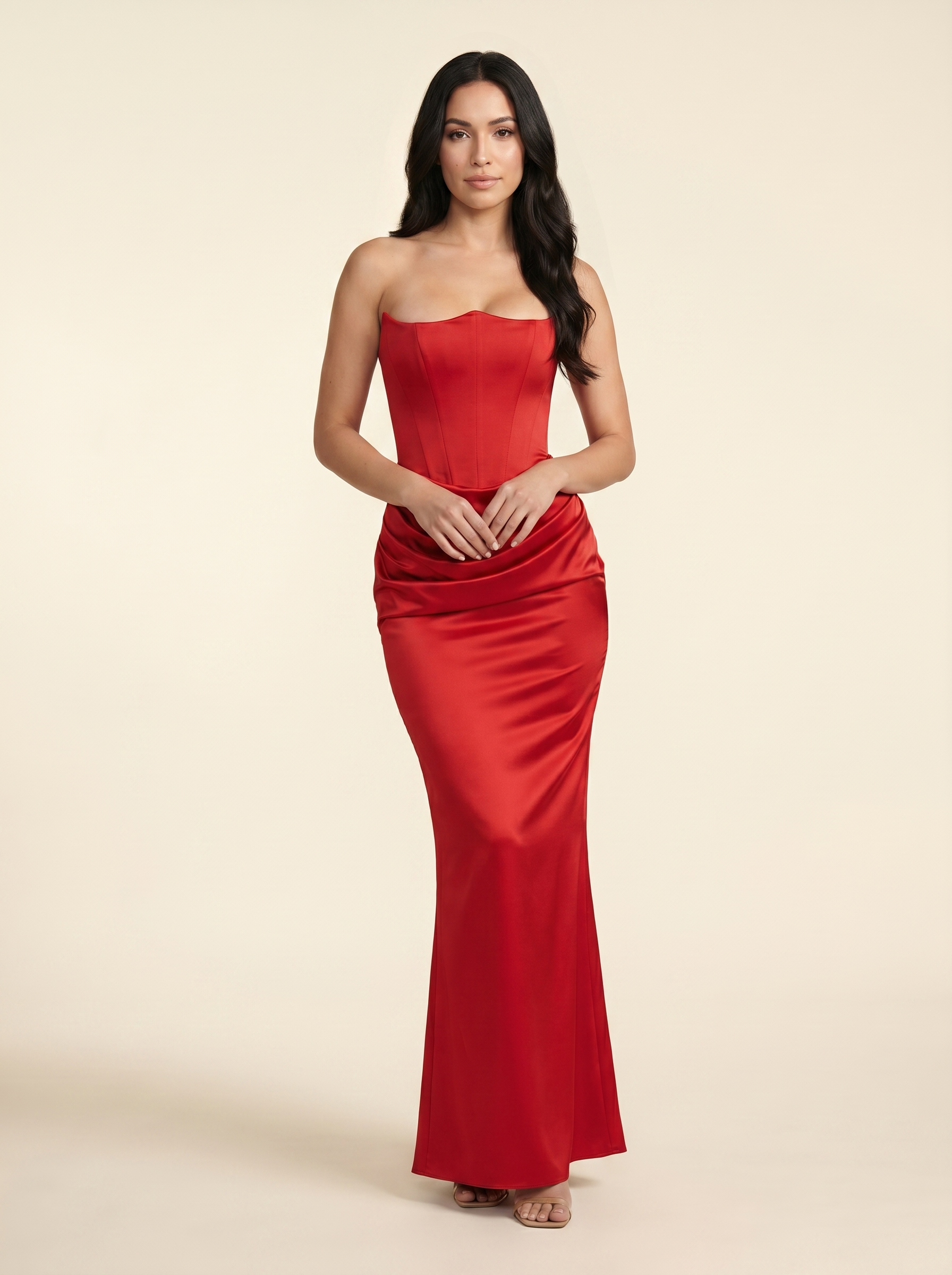 ADRIANA | CORSET MAXI DRESS