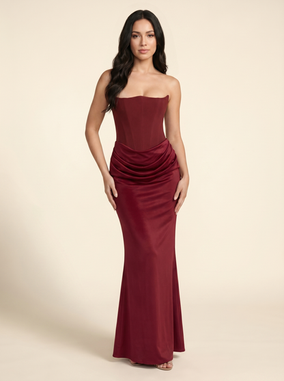 ADRIANA | CORSET MAXI DRESS